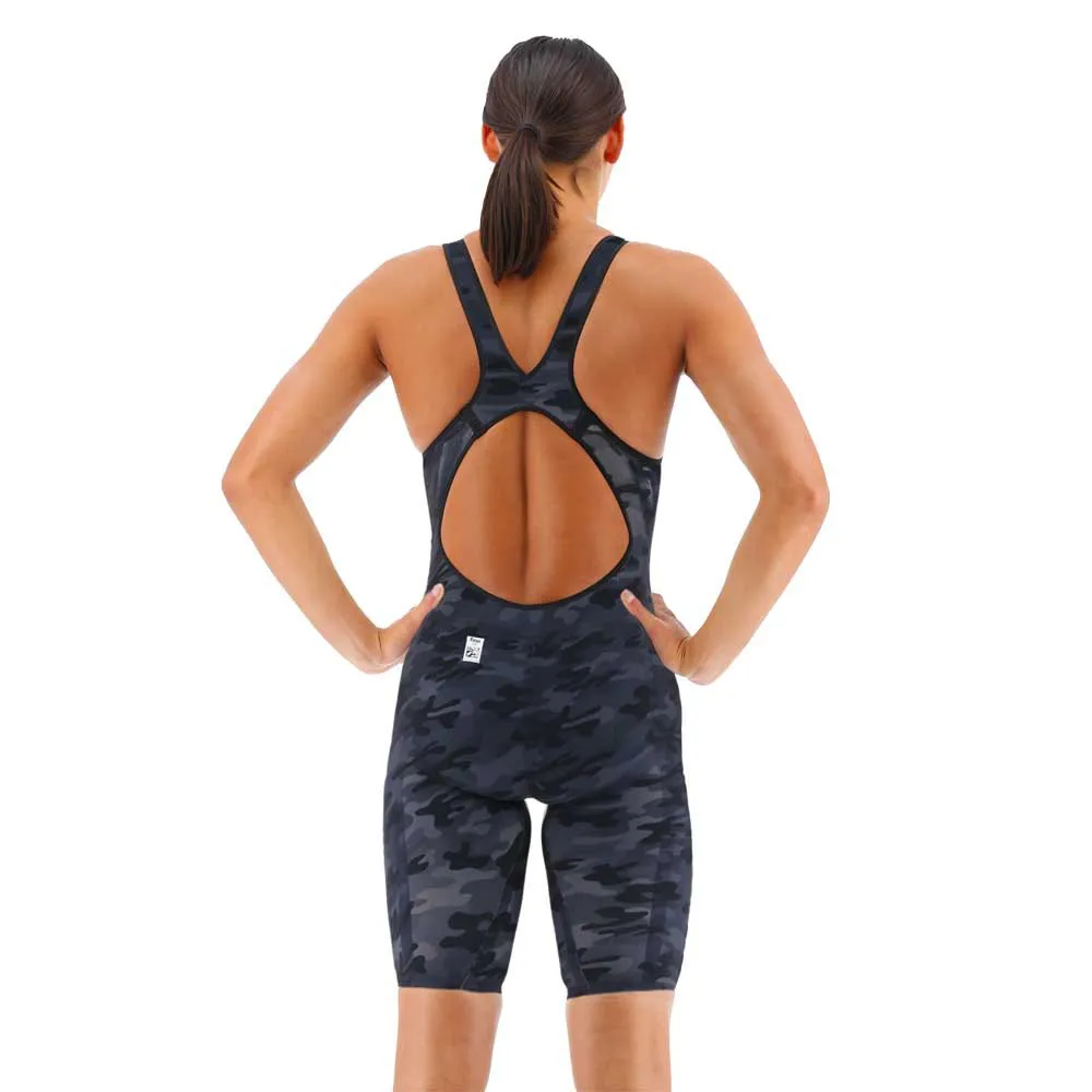 TYR Venzo Camo åpen Rygg Konkurransebadedrakt female