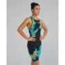TYR Venzo Infrared åpen Rygg Konkurransebadedrakt female