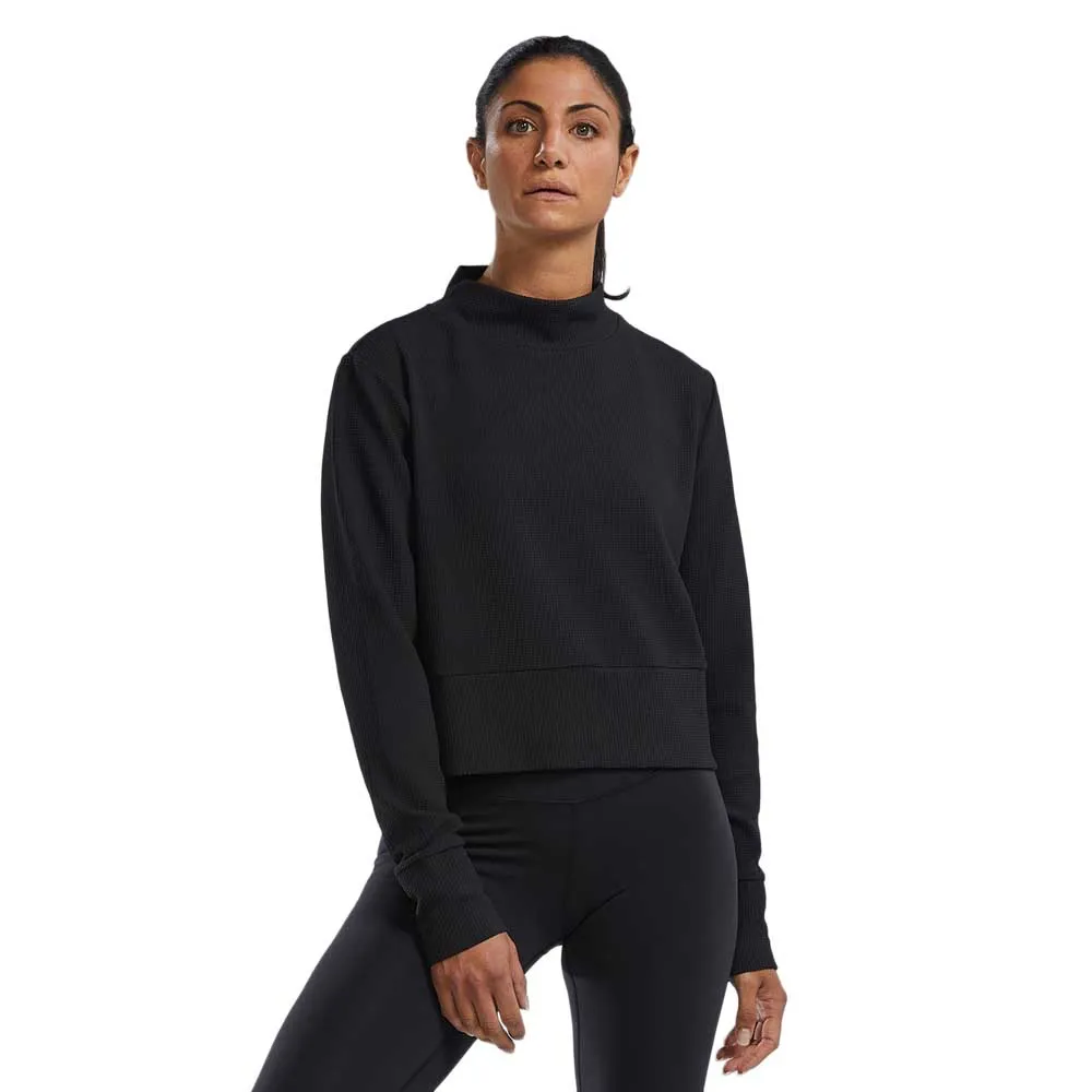 TYR Waffle Cropped Genser female TYR Waffle Cropped Genser female