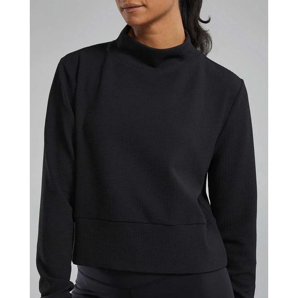 TYR Waffle Cropped Genser female TYR Waffle Cropped Genser female