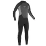 Ub Blacktip Langermet Neopren Våtdrakt unisex, Black / grey, S