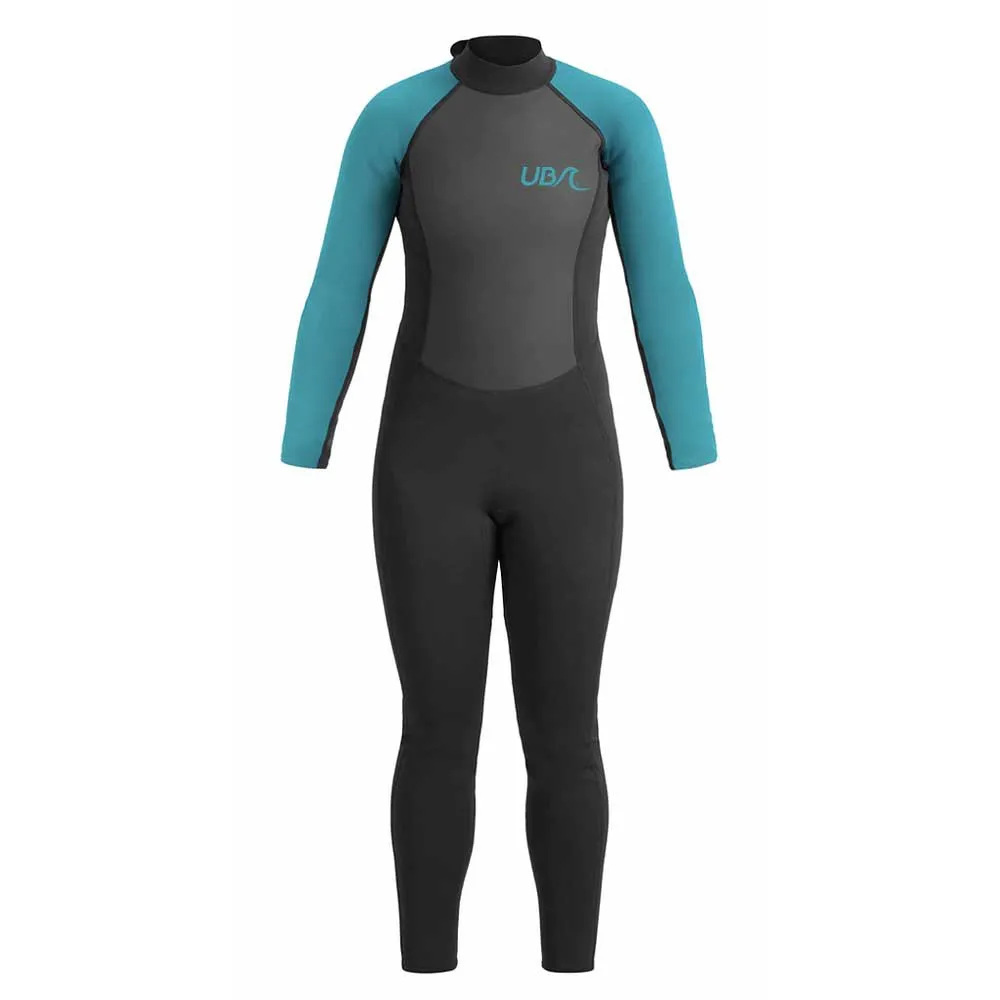 Ub Sailfin Langermet Neopren Våtdrakt unisex, Black / aqua, XL Ub Sailfin Langermet Neopren Våtdrakt unisex, Black / aqua, XL