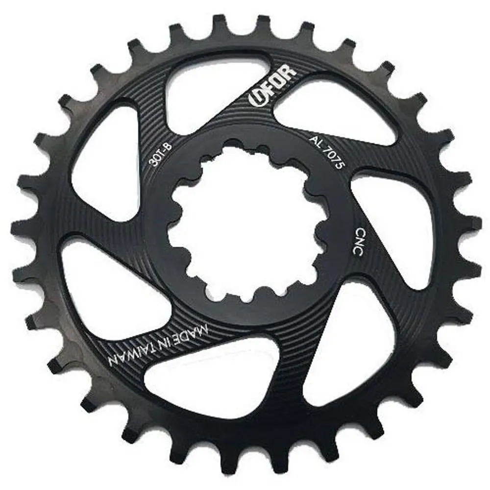 Ufor Round Direct Mount Chainring, Black, 32t Ufor Round Direct Mount Chainring, Black, 32t