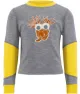 Grey melange/misted yellow
