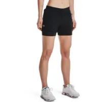Under Armour 2 In 1 Iso Chill Run Korte Leggings female