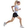 Under Armour 2 In 1 Iso Chill Run Korte Leggings female, Black / black