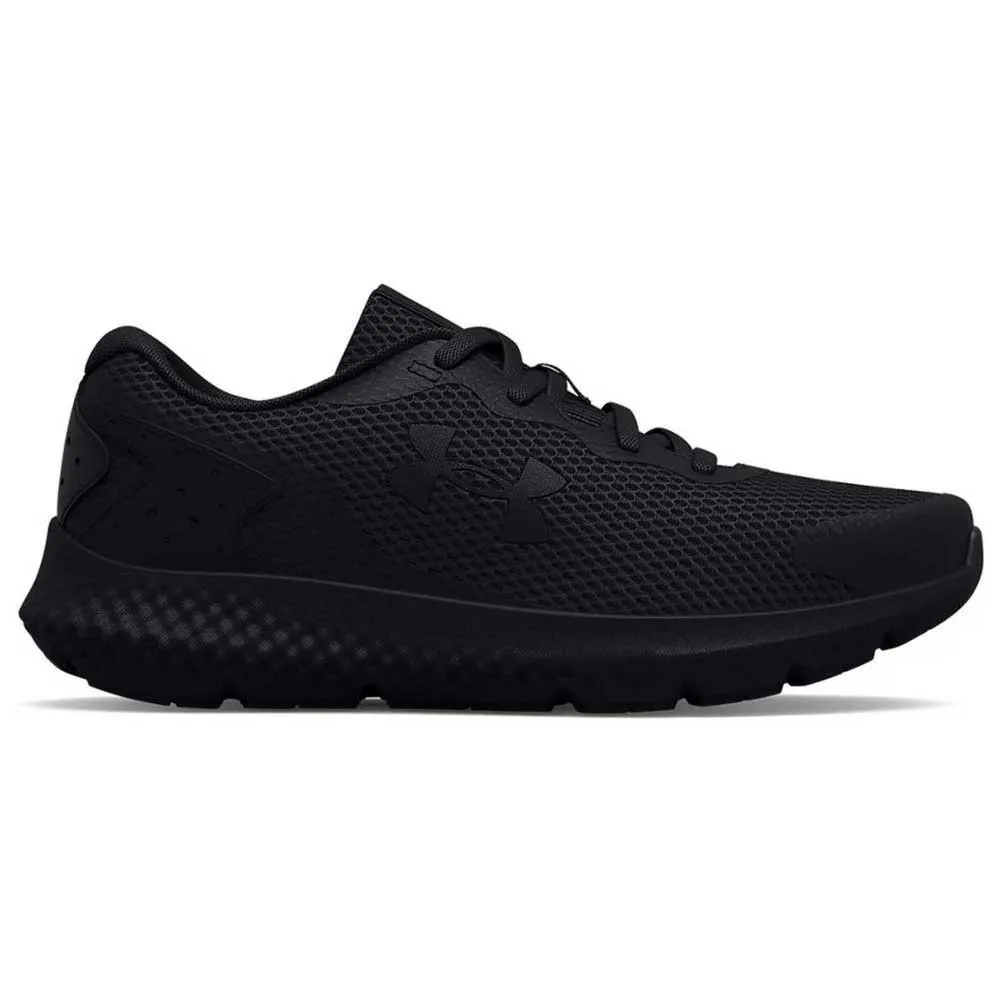 Under Armour Bps Rogue 3 Al Løpesko male, Black / black / black