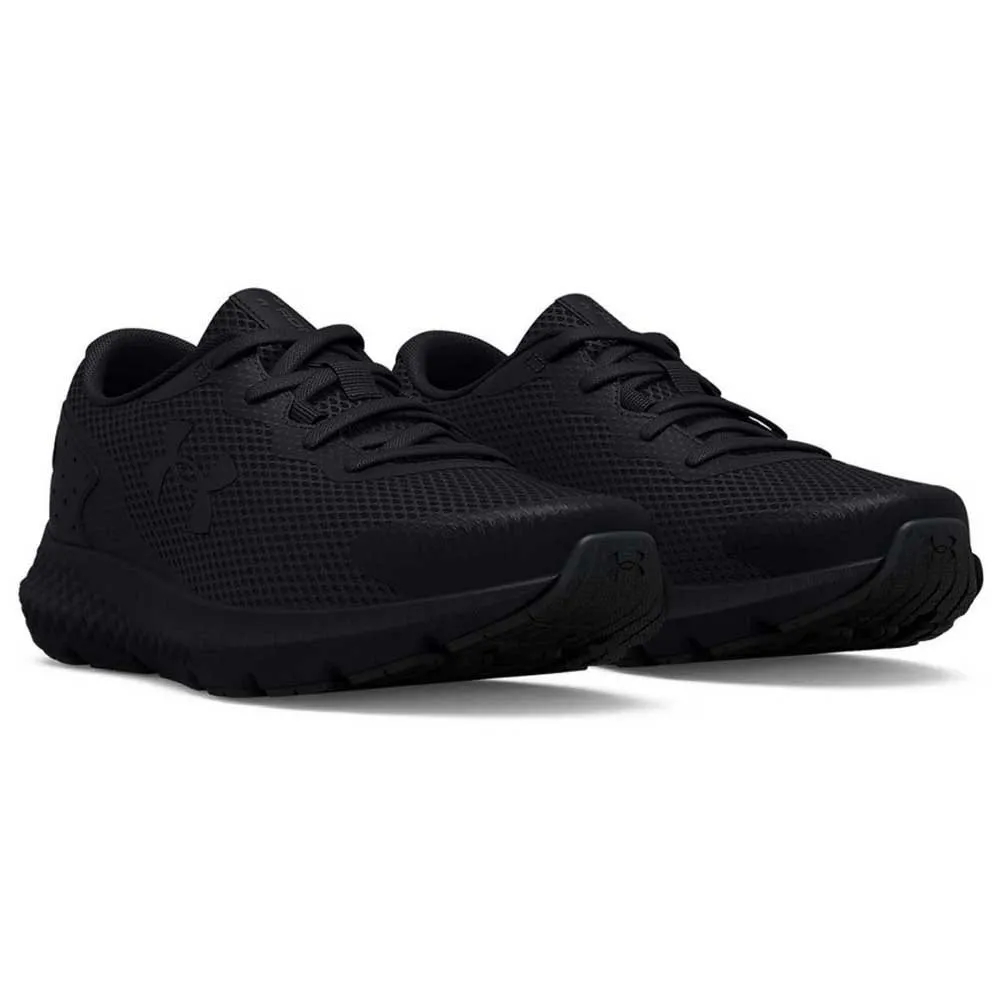 Under Armour Bps Rogue 3 Al Løpesko male, Black / black / black