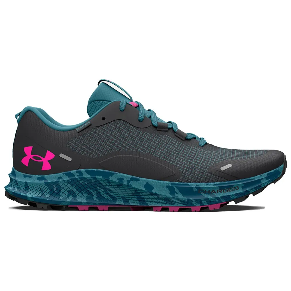 Under Armour Charged Bandit Tr 2 Sp Trailsko, Jet gray / still water / rebel pink Under Armour Charged Bandit Tr 2 Sp Trailsko, Jet gray / still water / rebel pink