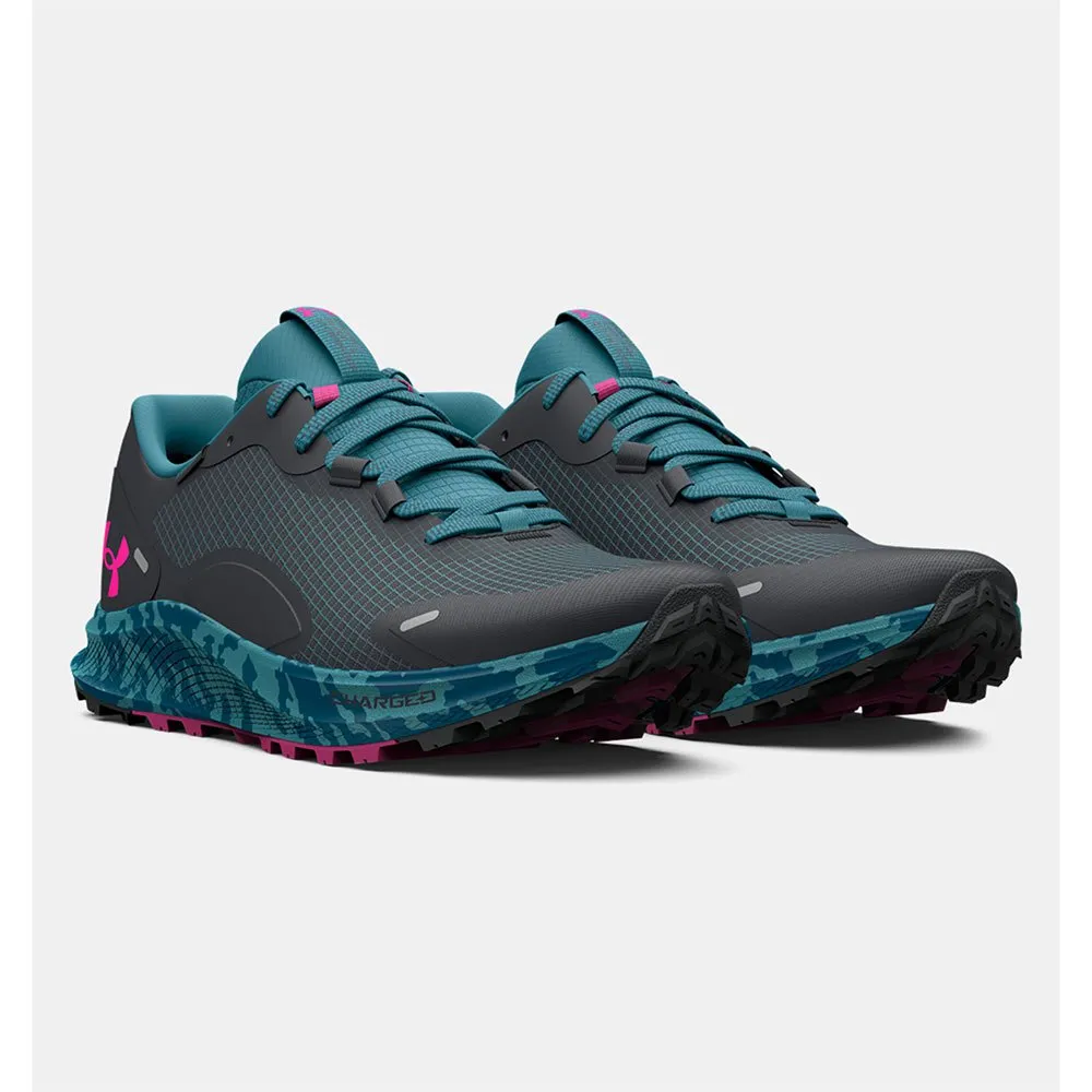 Under Armour Charged Bandit Tr 2 Sp Trailsko, Jet gray / still water / rebel pink Under Armour Charged Bandit Tr 2 Sp Trailsko, Jet gray / still water / rebel pink