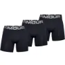 Under Armour Charged Cotton 6´´ Boxers 3 Enheter, Black / black