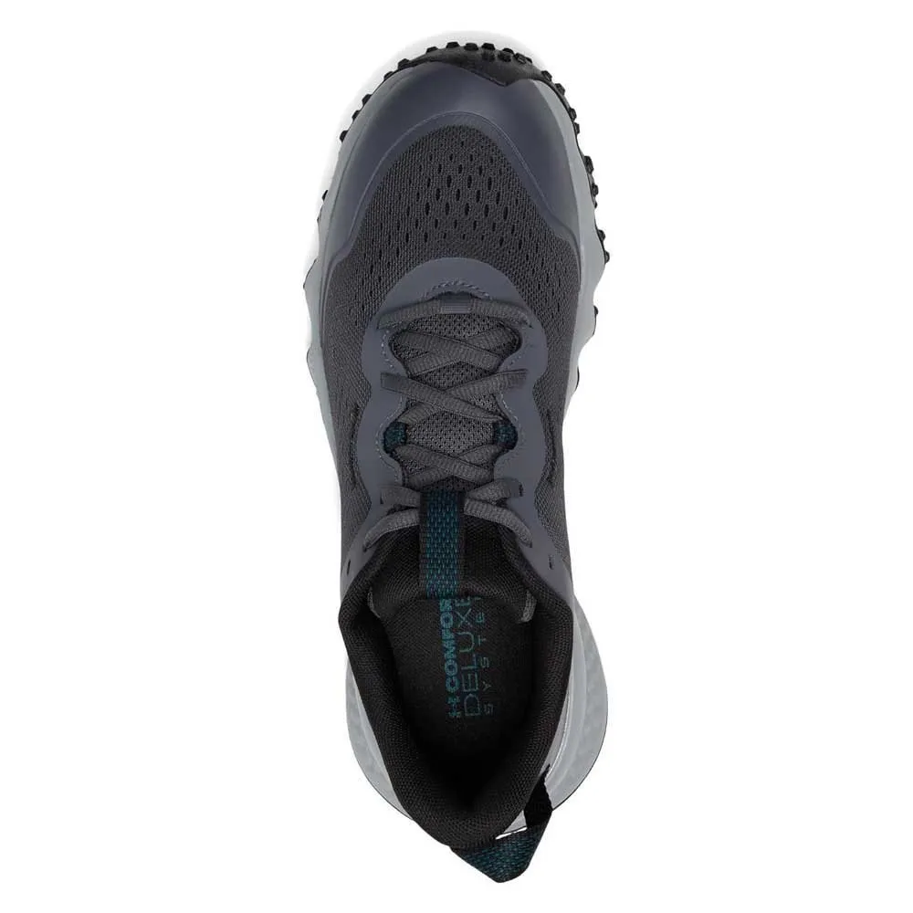 Under Armour Charged Maven Trail Løpesko male, Castlerock / black / hydro teal