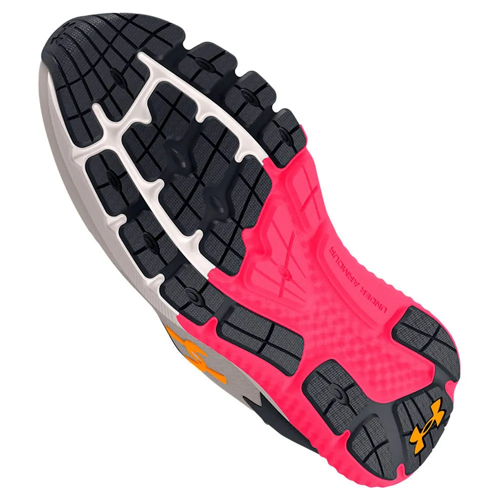 Under Armour Charged Rogue 3 Storm Løpesko female, White clay / black 001 / formula orange 801