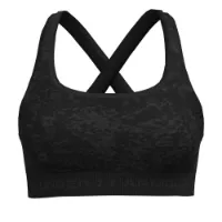 Under Armour Crossback Print Sports-bh Med Medium Støtte