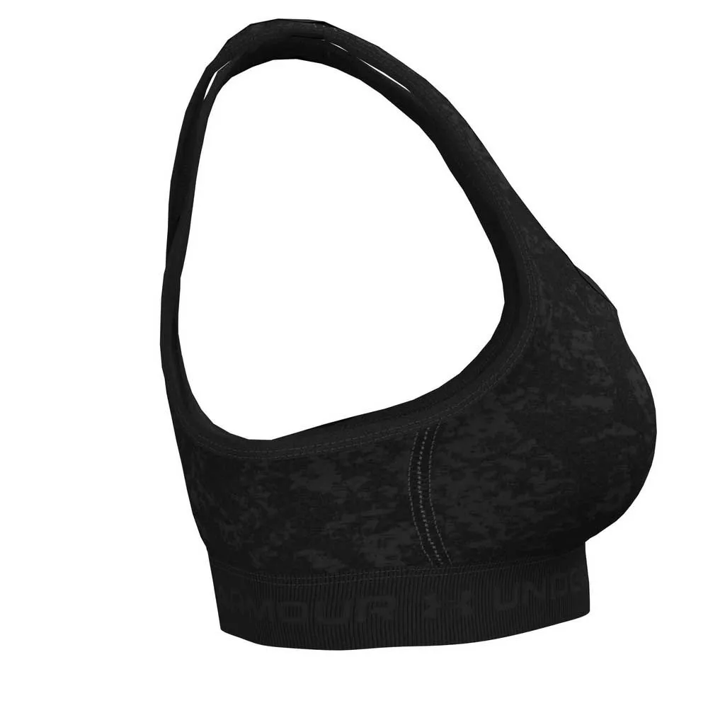 Under Armour Crossback Print Sports-bh Med Medium Støtte Under Armour Crossback Print Sports-bh Med Medium Støtte