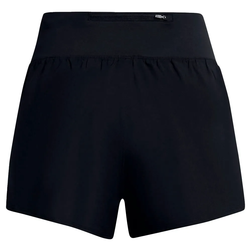 Under Armour Fly By Elite 3in Shorts female, Black / black / reflective Under Armour Fly By Elite 3in Shorts female, Black / black / reflective