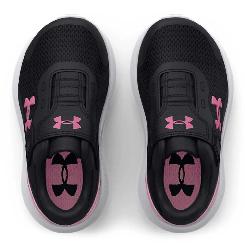 Under Armour Ginf Surge 3 Ac Løpesko male, Black / flamingo / flamingo Under Armour Ginf Surge 3 Ac Løpesko male, Black / flamingo / flamingo