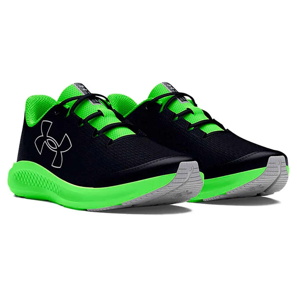 Under Armour Gs Charged Pursuit 3 Big Logo Løpesko male Under Armour Gs Charged Pursuit 3 Big Logo Løpesko male