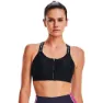 Under Armour Infinity Zip Sports-bh Med Høy Effekt