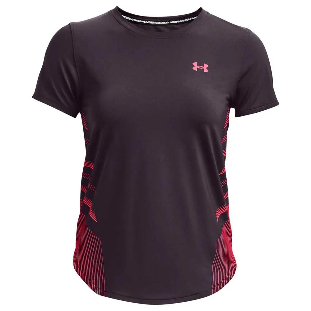 Under Armour Iso-chill Laser Ii Kortarmet T-skjorte female, Tux purple / reflective
