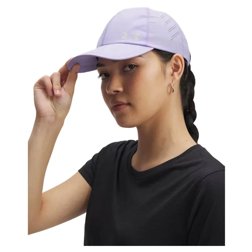 Under Armour Iso Chill Velociti Adjustable Cap, Purple / reflective