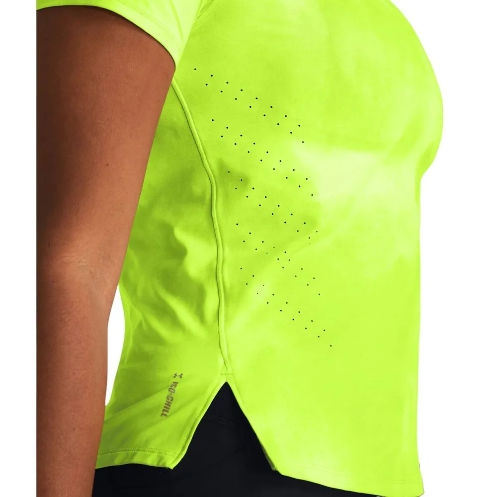 Under Armour Laser Wash Kortarmet T-skjorte female