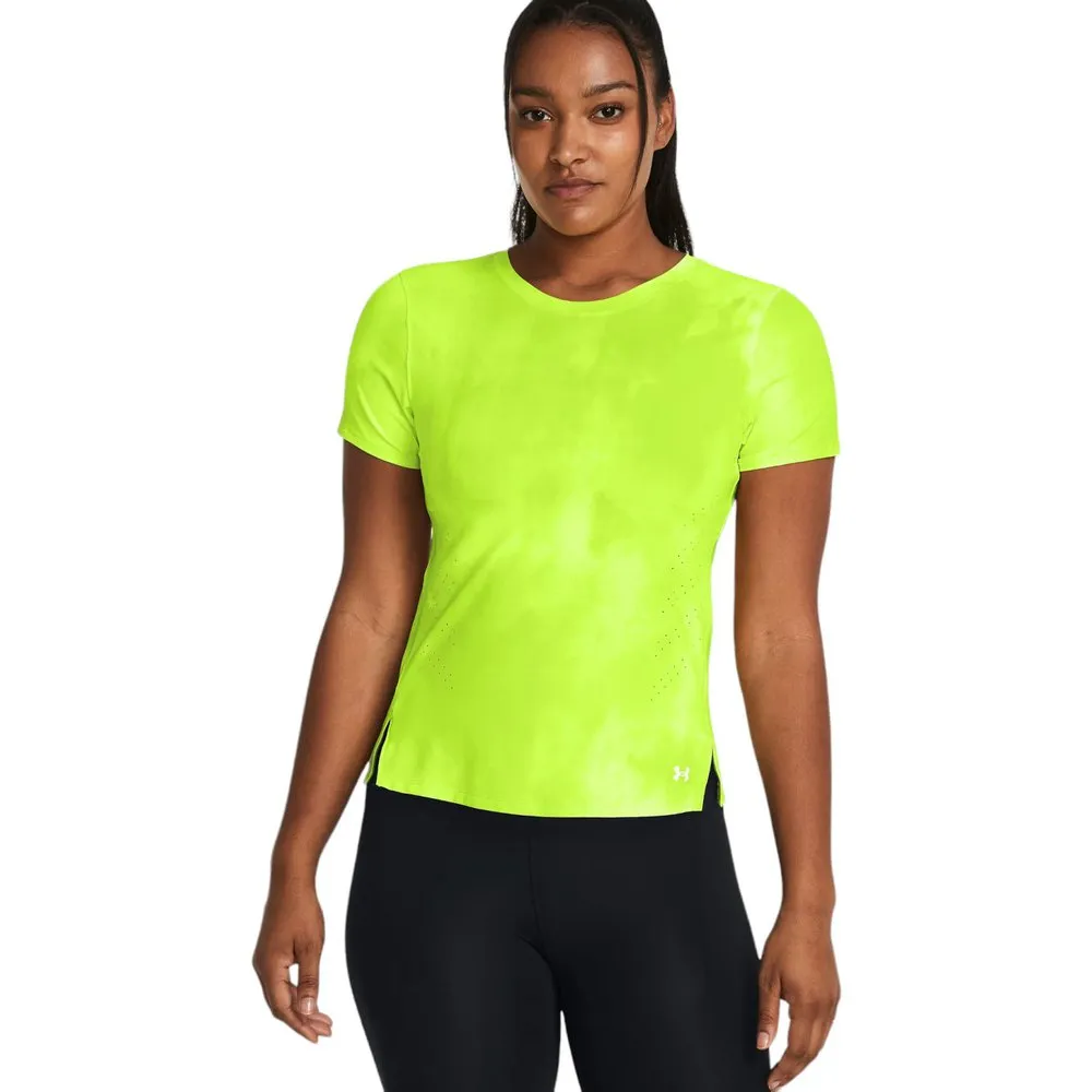 Under Armour Laser Wash Kortarmet T-skjorte female