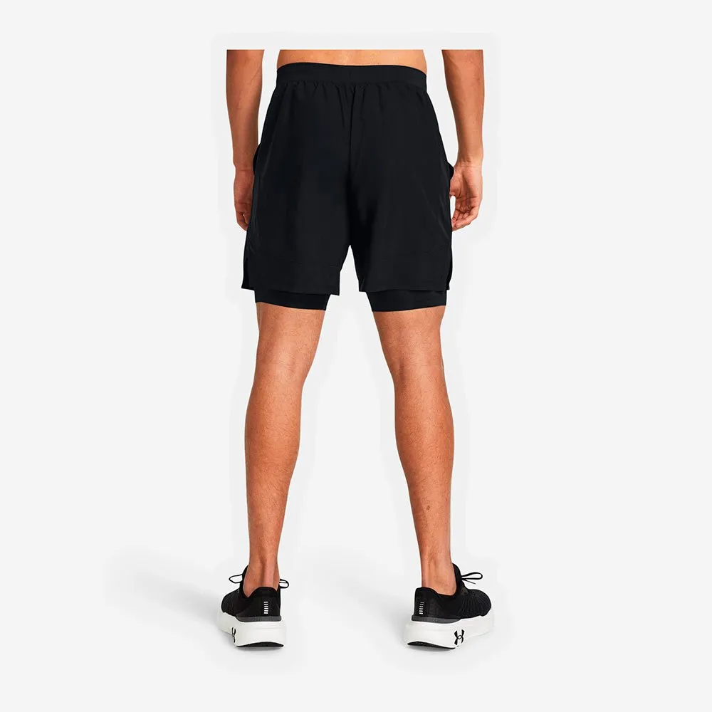 Under Armour Launch 7in 2-in-1 Shorts male Under Armour Launch 7in 2-in-1 Shorts male
