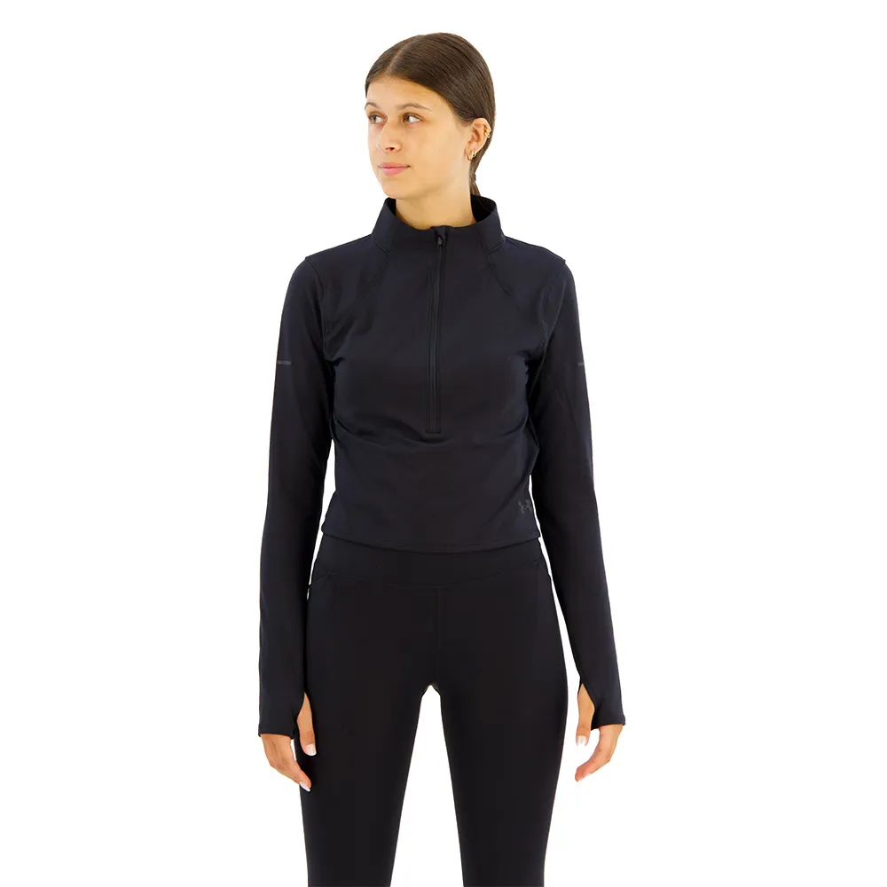 Under Armour Launch Elite Halv Glidelås Langarmet T-skjorte female