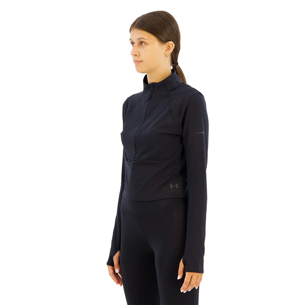Under Armour Launch Elite Halv Glidelås Langarmet T-skjorte female
