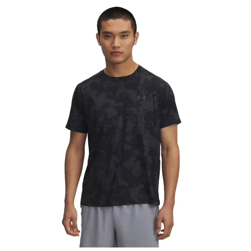 Under Armour Launch Elite Printed Kortarmet T-skjorte male Under Armour Launch Elite Printed Kortarmet T-skjorte male