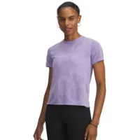 Under Armour Launch Jacquard Kortarmet T-skjorte female Under Armour Launch Jacquard Kortarmet T-skjorte female