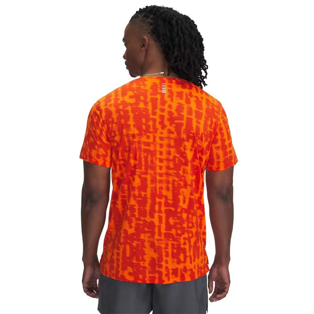 Under Armour Launch Printed Kortarmet T-skjorte male Under Armour Launch Printed Kortarmet T-skjorte male