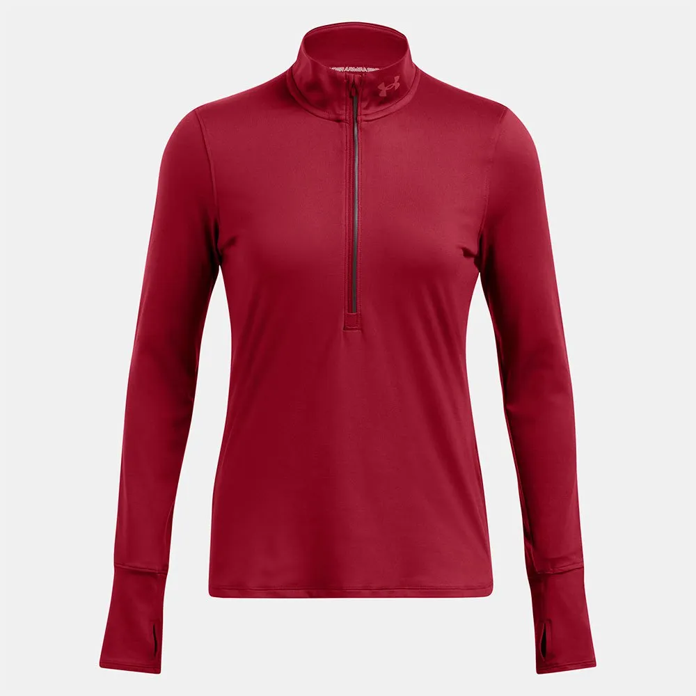 Under Armour Launch Pro Half Zip Halv Glidelås Langarmet T-skjorte female