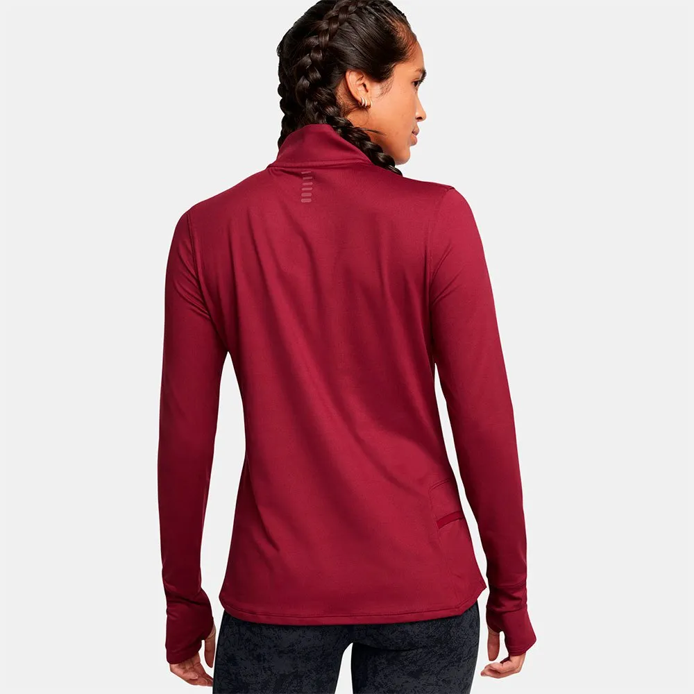 Under Armour Launch Pro Half Zip Halv Glidelås Langarmet T-skjorte female