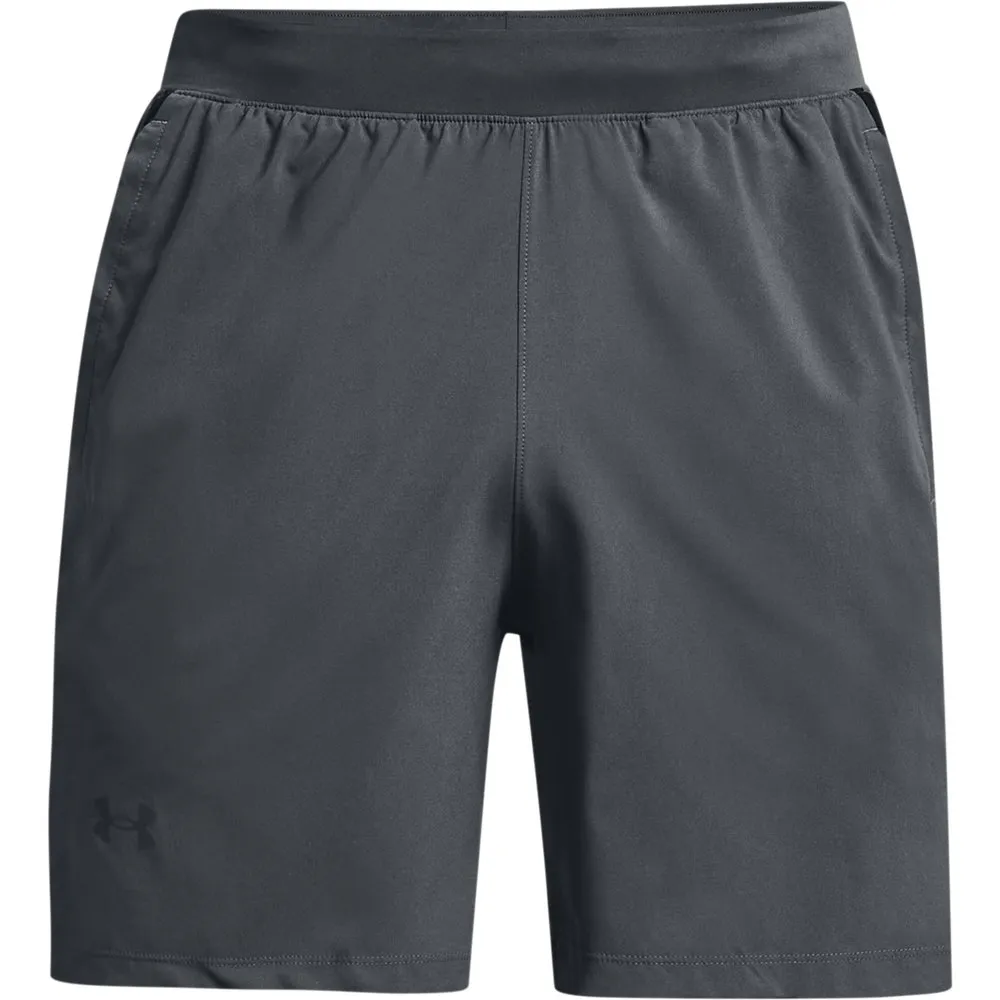 Under Armour Launch Run 18 Cm Shorts male, Grey / pitch grey
