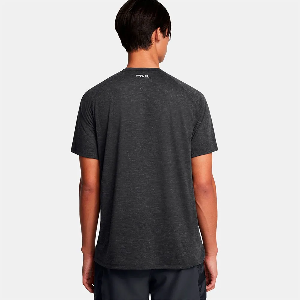 Under Armour Launch Trail Run Kortarmet T-skjorte male