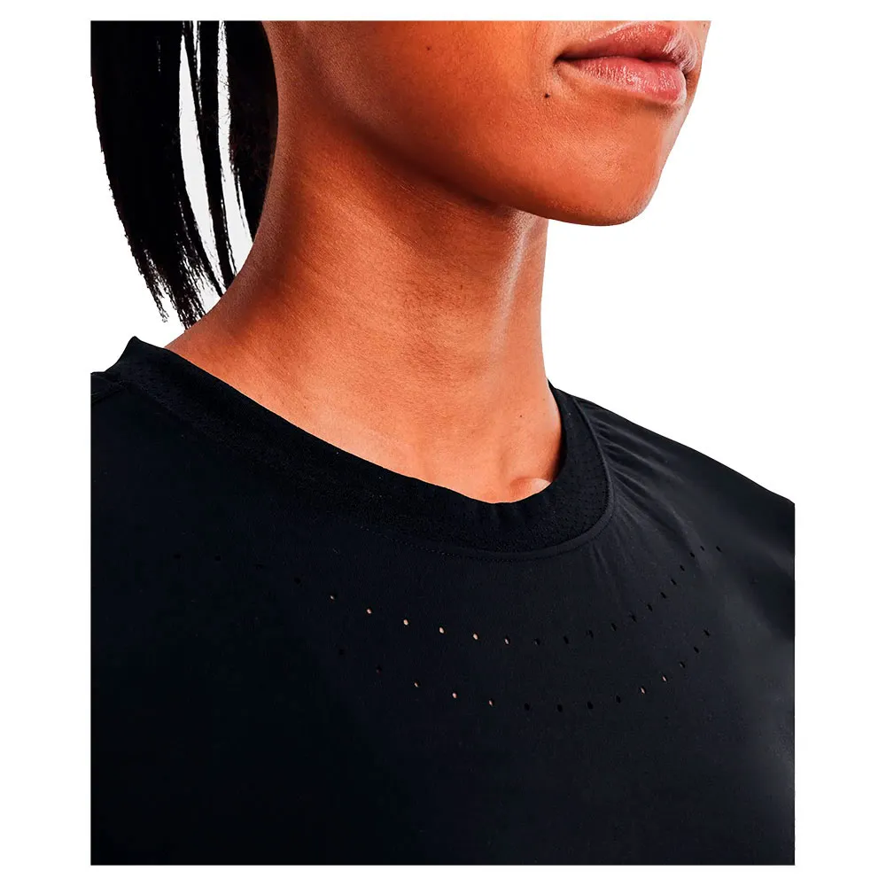 Under Armour Paceher Kortarmet T-skjorte female, 001-black