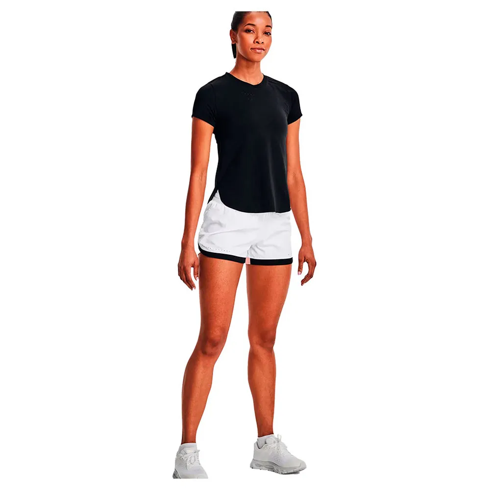 Under Armour Paceher Kortarmet T-skjorte female, 001-black