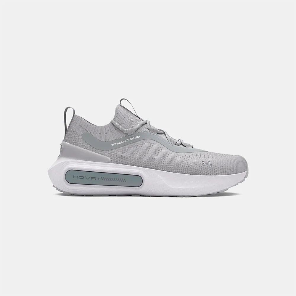 Under Armour Phantom 4 Reflect Løpesko male, Halo gray 014 / white 100 / metallic silver 099