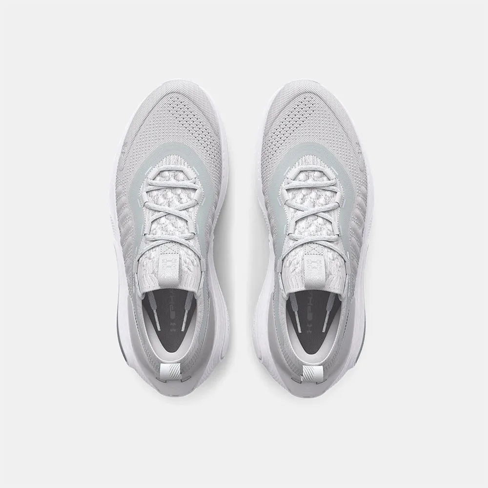Under Armour Phantom 4 Reflect Løpesko male, Halo gray 014 / white 100 / metallic silver 099
