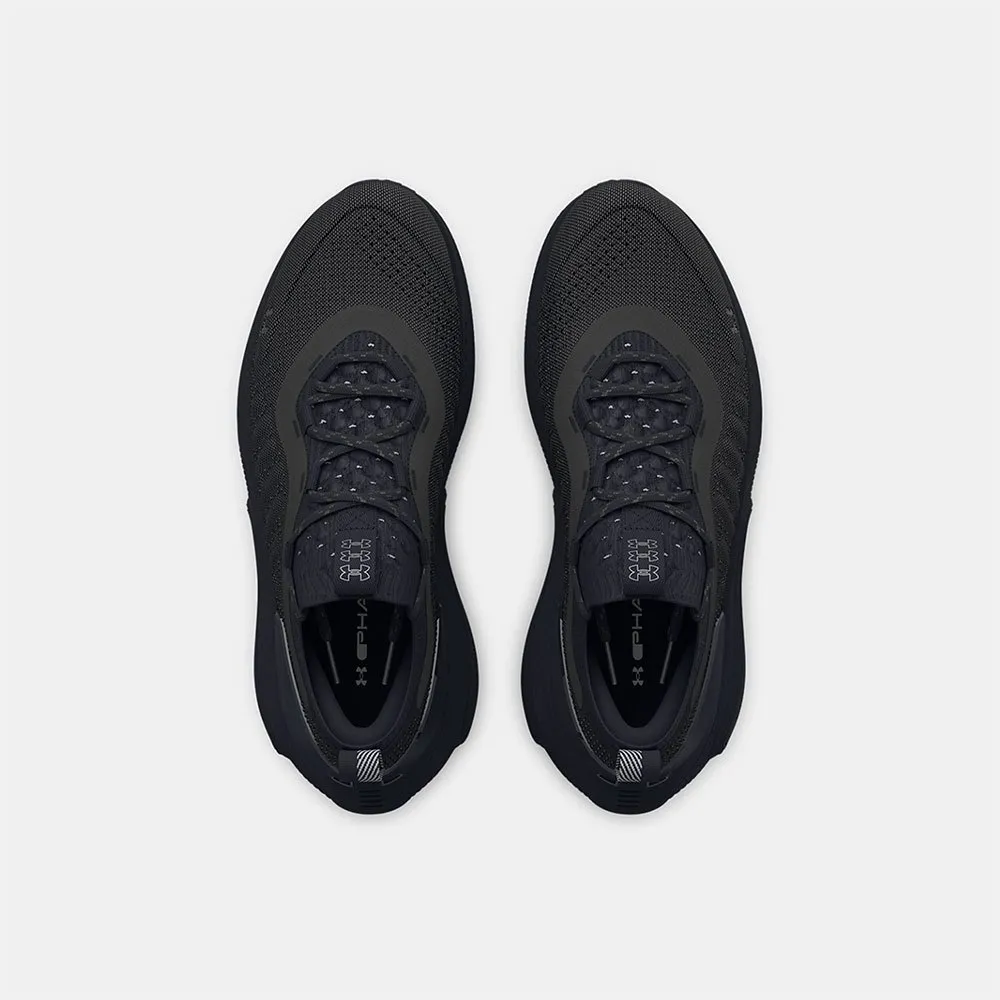 Under Armour Phantom 4 Rflct Treningssko male, Black / anthracite / metallic silver
