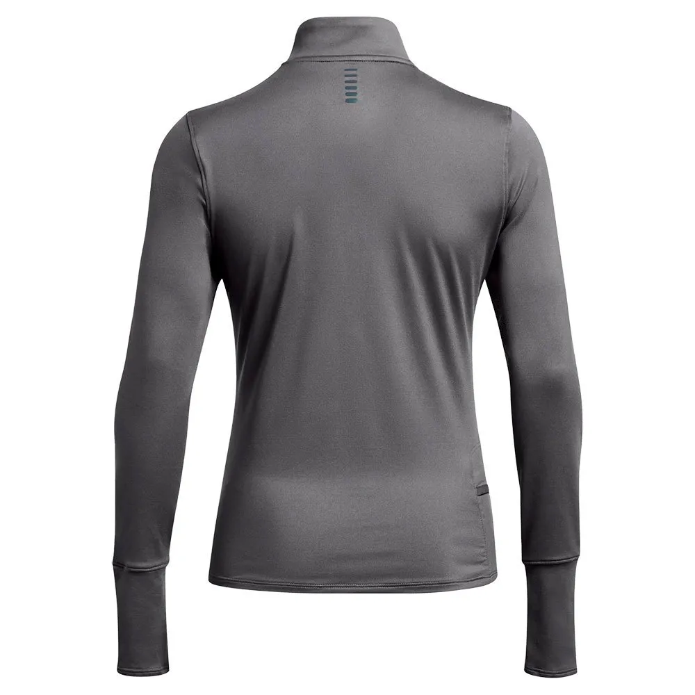 Under Armour Qualifier Run Fleecejakke Med Halv Glidelås female