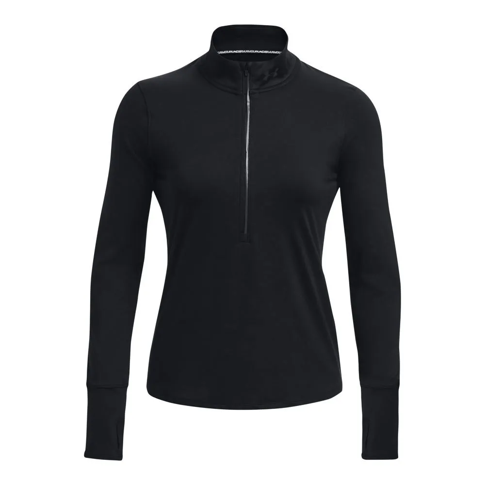 Under Armour Qualifier Run Halv Glidelås Langarmet T-skjorte female