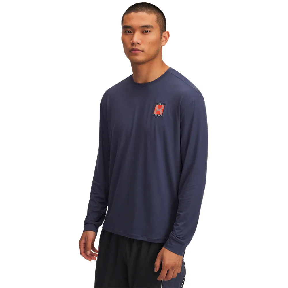 Under Armour Run 96 Langarmet T-skjorte male