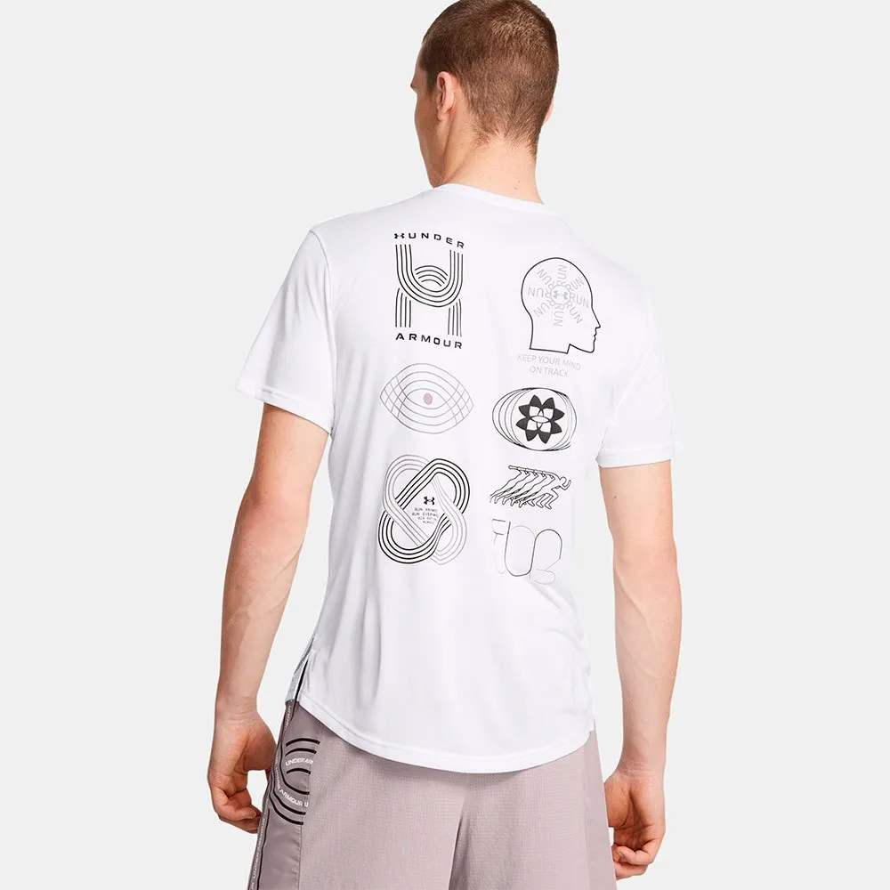 Under Armour Run Anywhere Kortarmet T-skjorte female
