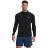 Under Armour Seamless Halv Glidelås Langarmet T-skjorte male, Black