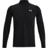 Under Armour Seamless Halv Glidelås Langarmet T-skjorte male, Black