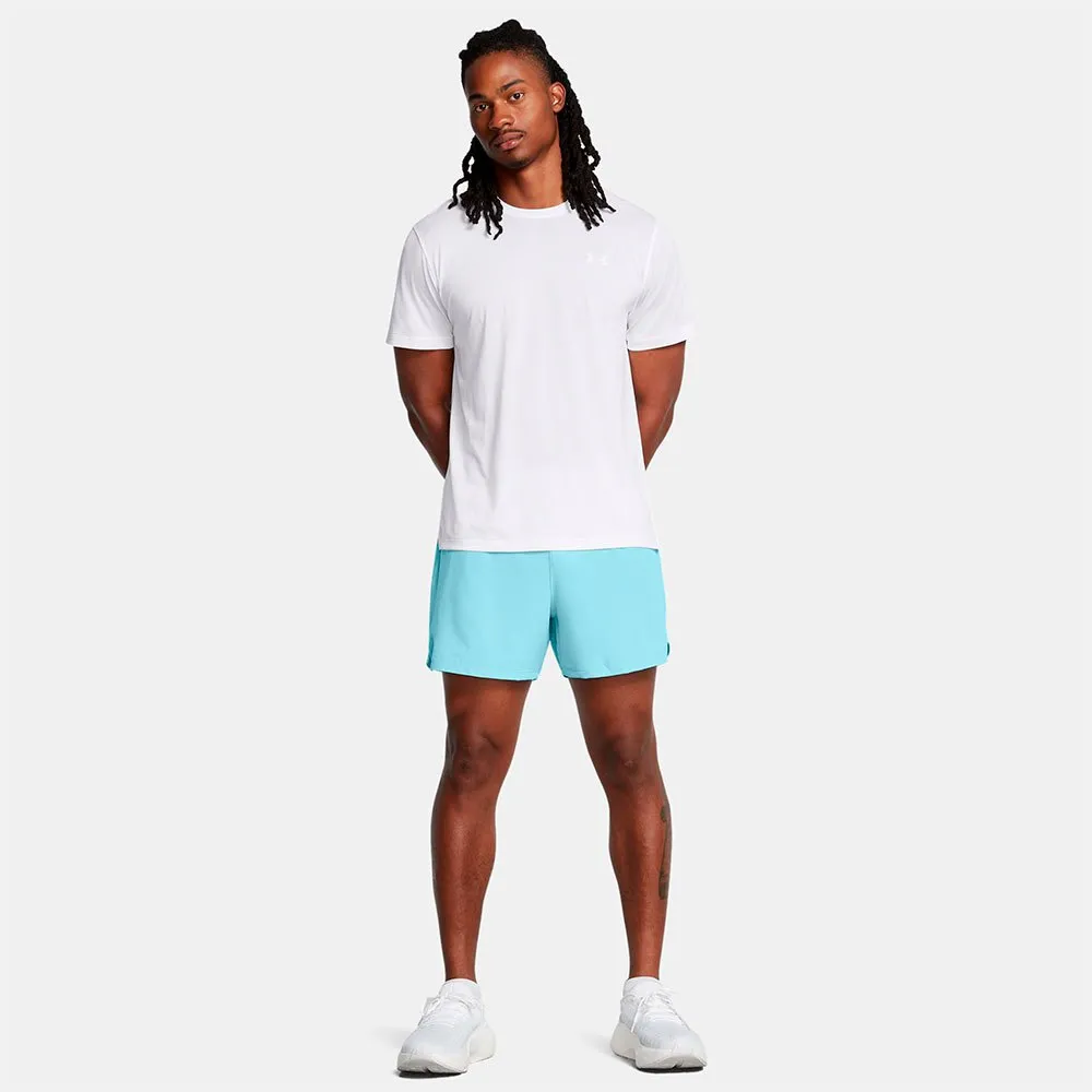 Under Armour Speedpocket 5´´ Shorts male, Blue