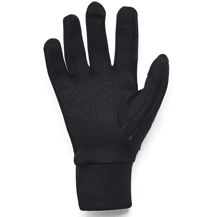Under Armour Storm Printed Liner Hansker unisex, Black / black / reflective